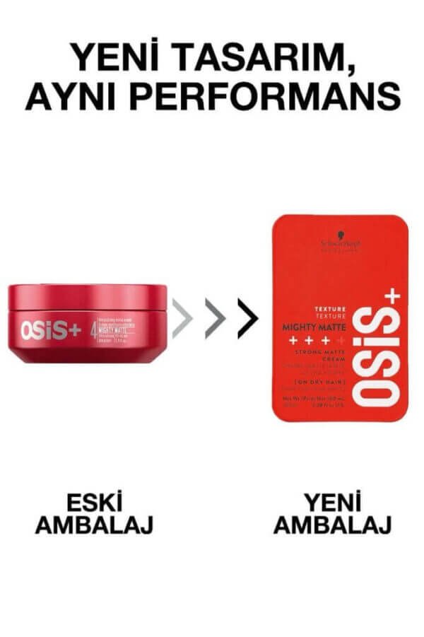 Schwarzkopf Osis mıghty matte No:4 100Ml - Görsel 2